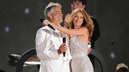 Andrea Bocelli e Celine Dion - Getty Images