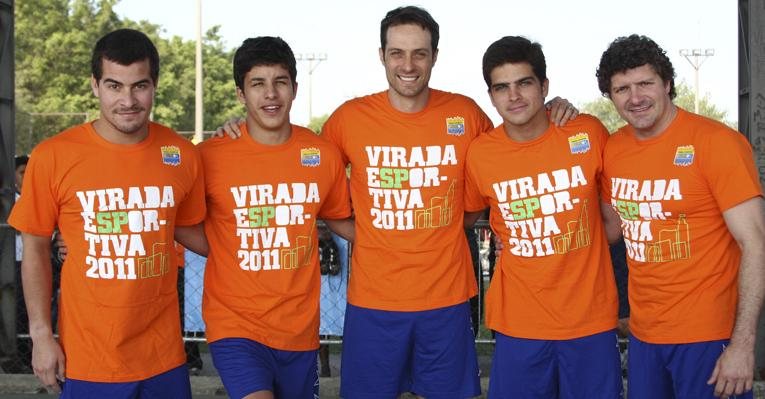 Atores participam da Virada Esportiva 2011 - Marcos Ribas / Photo Rio News