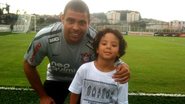 Ronaldo e o filho, Alex - Reprodução/Twitter