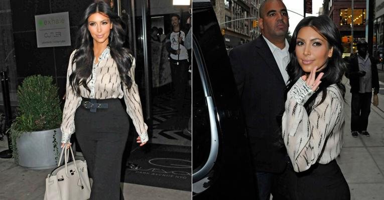 Kim Kardashian é clicada em Nova York - Honopix
