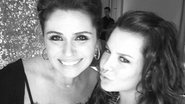 Giovanna Antonelli e Fernanda Souza nos bastidores de 'Aquele Beijo' - Reprodução Twitter