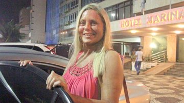 Vera Fischer vai ao salão de beleza no Rio de Janeiro - Fausto Candelaria / AgNews