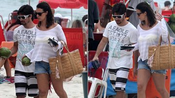 O casal Camila Rodrigues e Roberto Costa - Dilson Silva/AgNews