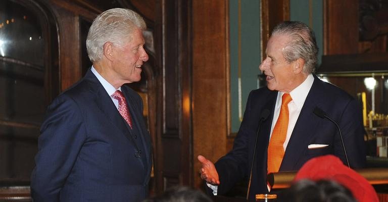 Bill Clinton e Mario discursam no 3º Fórum de Desenvolvimento Sustentável. - Jayme de Carvalho Jr.