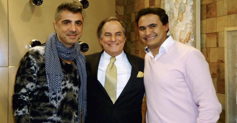 Fause Haten e Mauricio Neves vão ao programa de Ronnie Von na TV Gazeta, SP.
