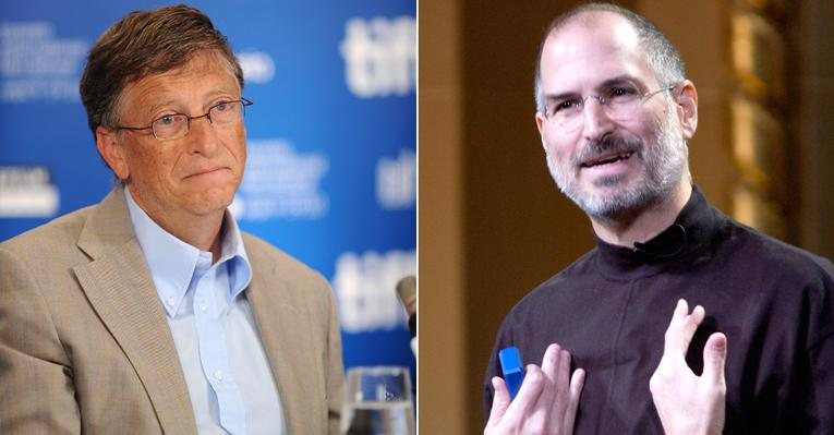 Bill Gates declarou que irá sentir falta de Steve Jobs - Getty Images