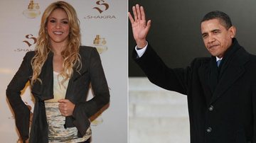 Shakira é nomeada por Obama como assessora para assuntos ligados à educação entre pessoas de origem hispânica - Foto Montagem