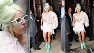 Lady Gaga combina cor do sapato com cabelo e maquiagem - The Grosby Group