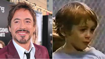 Robert Downey Jr. aos cinco anos de idade - Getty Images / Reprodução