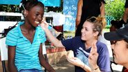 Miley Cyrus visita o Haiti - Reprodução / Facebook