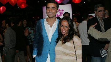 Ricardo Pereira e Francisca Pinto na festa de lançamento da novela 'Aquele Beijo' - PhotoRioNews