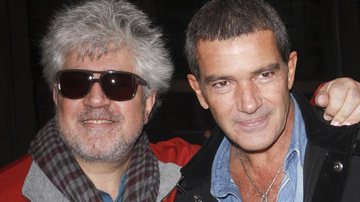 Antonio Banderas e Pedro Almodóvar divulgam 'A Pele Que Habito' em Nova York - Grosby Group