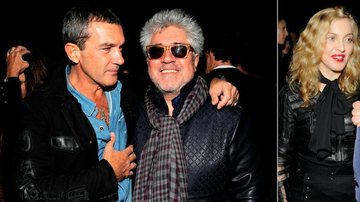Antonio Banderas e Pedro Almodóvar celebram filme em festa com vips, entre eles, Madonna - Patrick McMullan / Divulgação