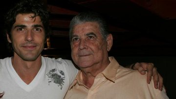 Reynaldo Gianecchini e o pai, Reynaldo Cisoto - Arquivo CARAS