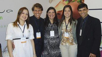 Tatiane Pinheiro, Roberto Nogueira, Elizabeth Curros, Amabile Ieno e Hermes Redondo participam de evento que reúne donos de spas e hotéis de luxo, em SP.