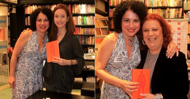 Camila Morgado e Beth Carvalho prestigiam lançamento de Viviane Mosé - Rodrigo dos Anjos / AgNews