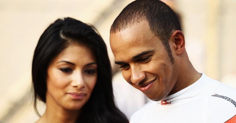 O namoro do piloto de Formula 1 Lewis Hamilton e da cantora Nicole Scherzinger chegou ao fim - Getty Images