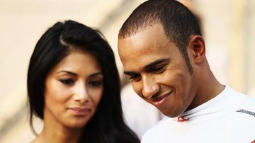 O namoro do piloto de Formula 1 Lewis Hamilton e da cantora Nicole Scherzinger chegou ao fim - Getty Images