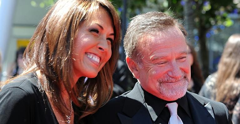 Susan Schneider e Robin Williams - Getty Images