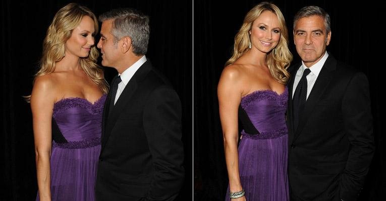 Stacy Keibler e George Clooney - Getty Images