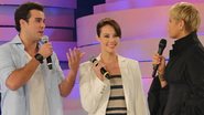 Paola Oliveira e Joaquim Lopes no 'TV Xuxa' - Divulgação/Rede Globo