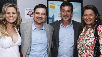 Na capital paulista, Maria Cândida, Alessandro Segato, Eduardo Camasmie Gabriel e Aracélia Lúcia Costa, da Apae de SP, no lançamento da DI – Deficiência Intelectual.