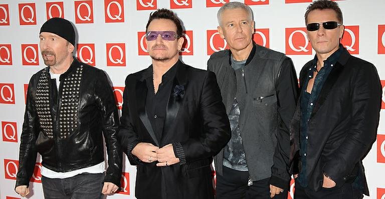 Os integrantes do U2 - Getty Images