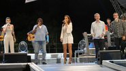 Paula Fernandes, Milton Nascimento, Ivete Sangalo, Serginho Groisman e Samuel - TV Globo / Zé Paulo Cardeal