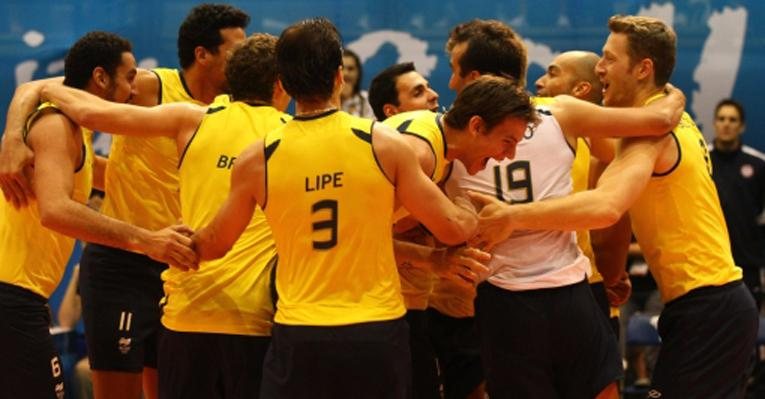 Brasil vence Cuba no vôlei masculino e é ouro em Guadalajara - Luiz Pires/VIPCOMM