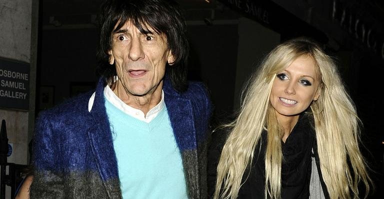 Ronnie Wood e Nicola Sargent - The Grosby Group