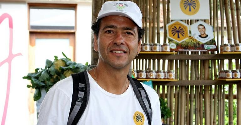 Marcos Palmeira promove feira orgânica - Henrique Oliveira / Photo Rio News