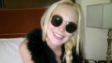 Lindsay Lohan - Reprodução Twitter