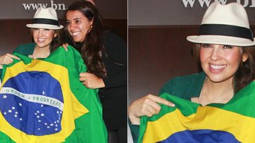Thalía demostra carinho pelo Brasil - The Grosby Group