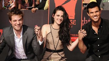 Robert Pattinson, Kristen Stewart e Taylor Lautner - Getty Images
