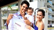 Maytê Piragibe e Marlos Cruz celebram o 1º aniversário da filha, Violeta - Daniel Delmiro / AgNews