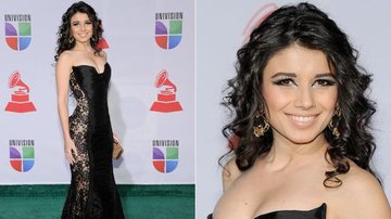 Paula Fernandes no green carpet do Grammy Latino 2011 - Getty Images