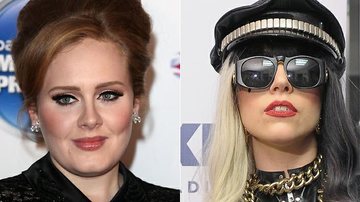 Adele e Lady Gaga - Getty Images