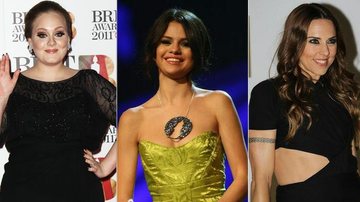 Adele, Selena Gomez e Mel C - Getty Images