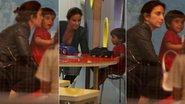 Ivete Sangalo se diverte com o filho, Marcelo, em shopping carioca - Delson Silva / AgNews