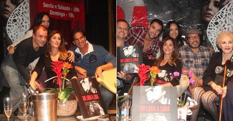 Christiane Torloni recebe famosos no lançamento do livro 'Do Lobo à Loba' - Photo Rio News