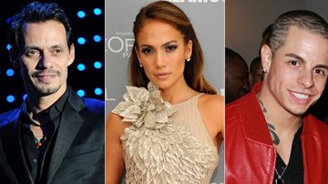Marc Anthony, Jennifer Lopez e Casper Smart - Getty Images / Splash News
