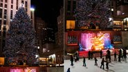 As luzes da árvore montada no Rockefeller Center - Dan Perrotti