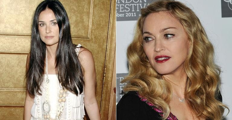 Demi Moore e Madonna - Getty Images