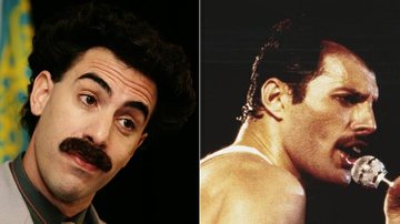Sacha Baron Cohen e Freddie Mercury - Getty Images