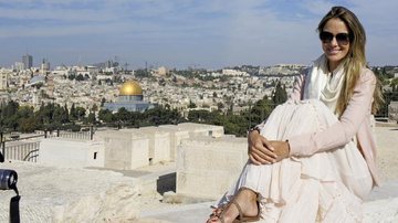 A eleita de Roberto Justus, que comanda o quadro Nosso Planeta, no programa Hoje em Dia, se encanta com Jerusalém.