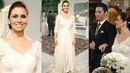Claudia (Giovanna Antonelli) se casa com Rubinho (Victor Pecoraro) - Reprodução / TV Globo