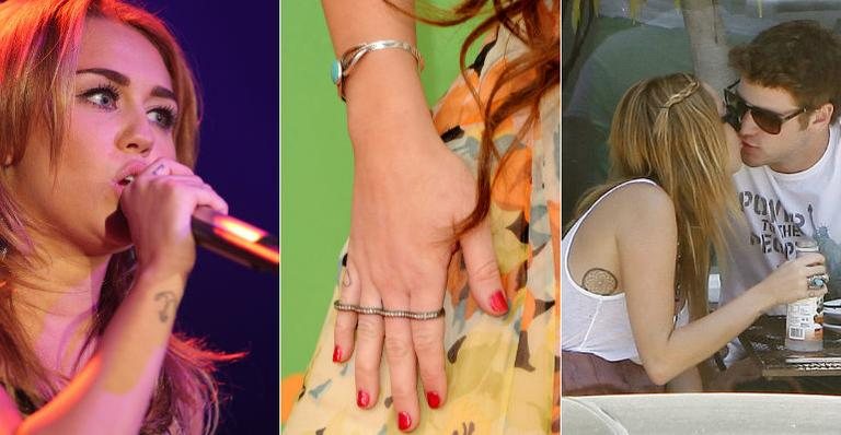 As tatuagens de Miley Cyrus - Getty Images/The Grosby Group