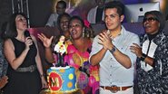 Marcelo Bandeira curte sua festa de aniversário de 36 anos ao lado de amigos - Sérgio Savarese