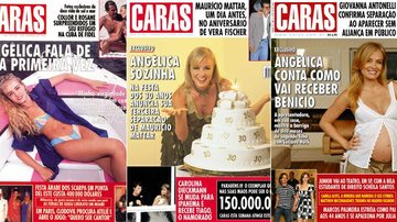 Angélica já estampou 29 capas da revista - Arquivo Caras