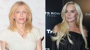 Courtney Love e Lindsay Lohan - Getty Images